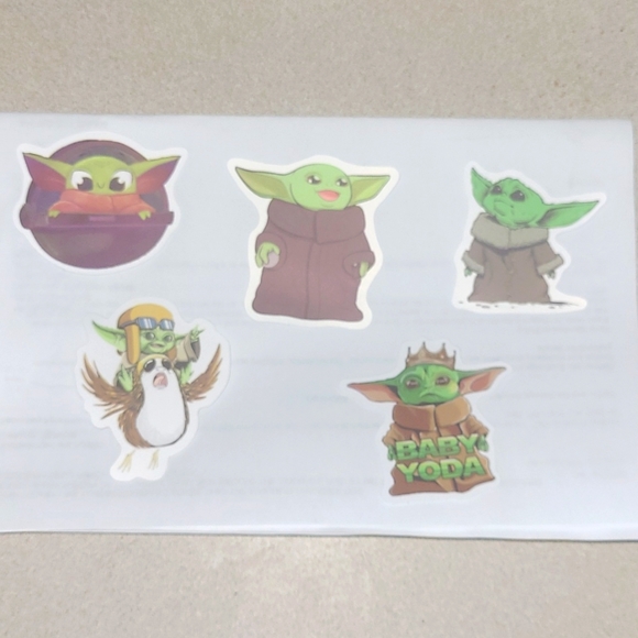 Baby Yoda Stickers Bundle - Picture 1 of 1